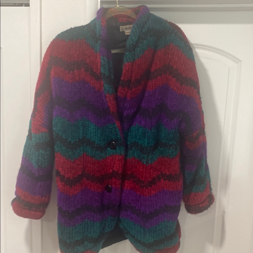 Vintage Women’s Le Sweater. Size small. Very 80’s style sweater.